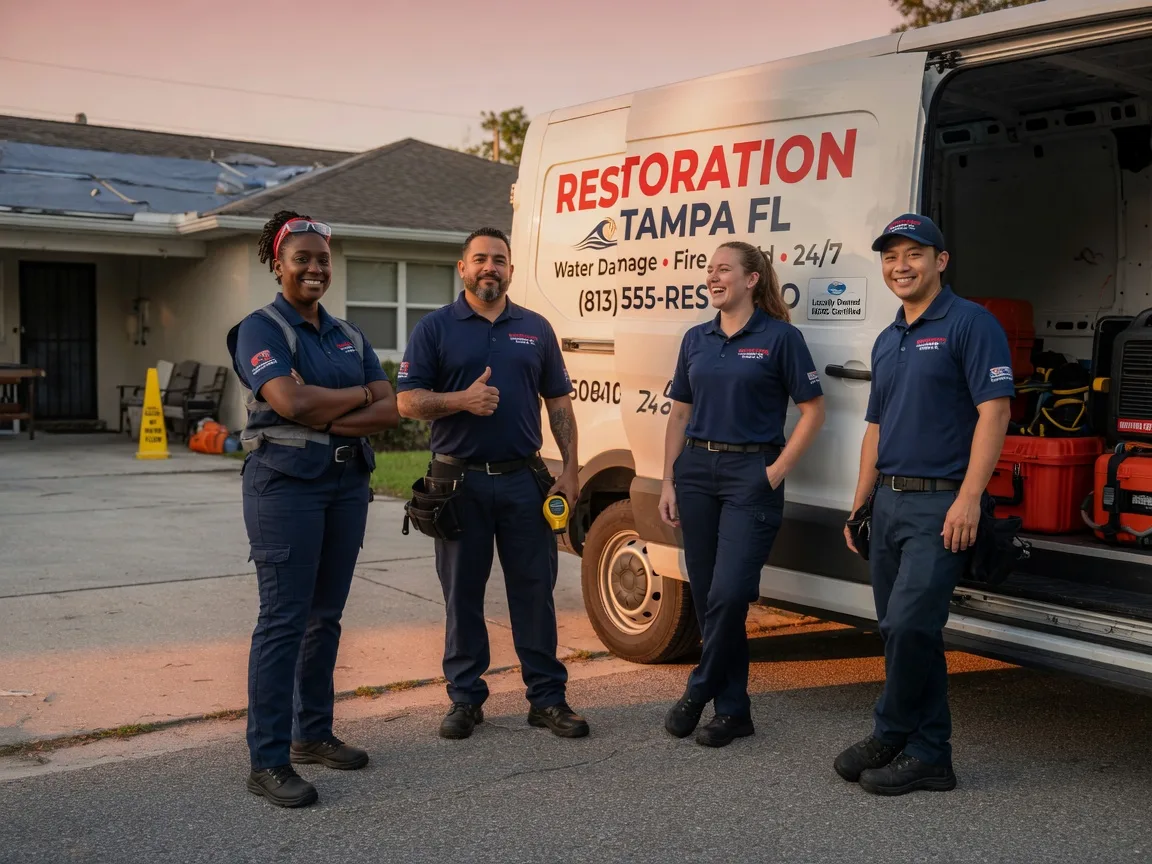 Water Damage Restoration company in Converse, LA